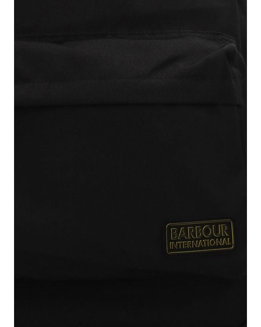 Barbour Black Knockhill Essential Classic Backpack