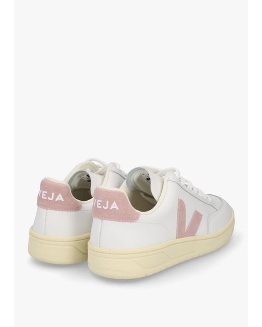Veja White V-12 Leather Extra Babe Trainers