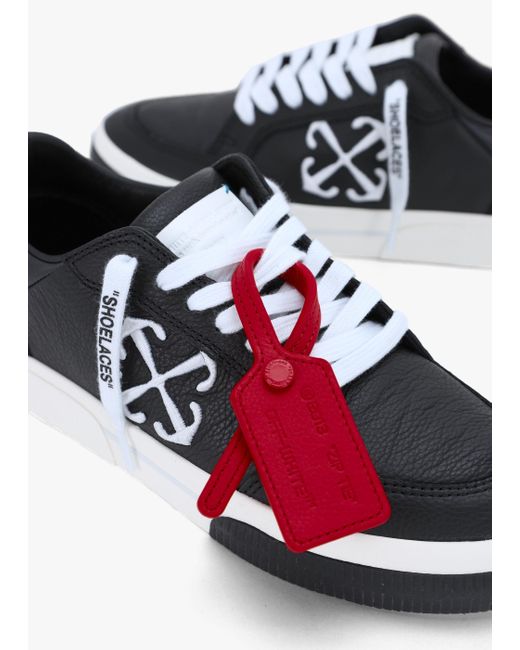 Off-White c/o Virgil Abloh White Off- New Low Vulcanized Leather Trainers Leather