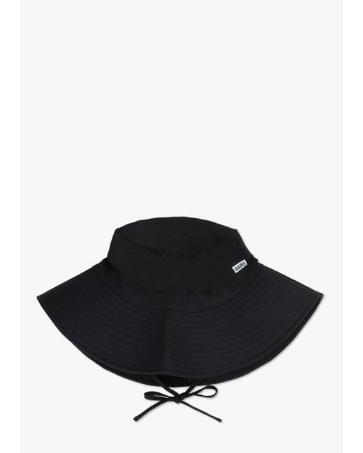 Rains Black Boonie Hat