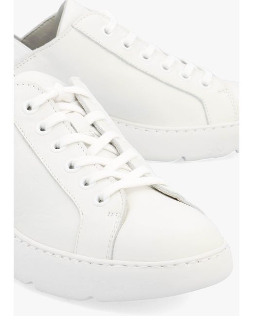Fly London White Joof Elastic Back Trainers