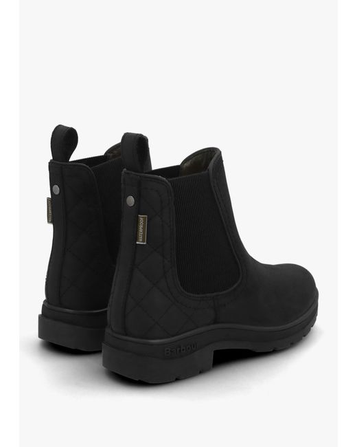 Barbour Black Amble Chelsea Boots