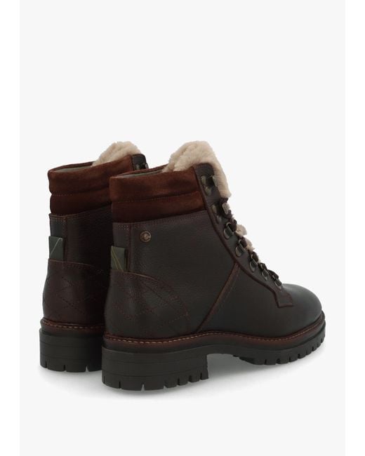 Barbour Black Bamburgh Hiker Boots