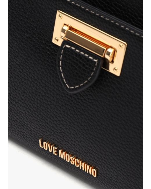 Love Moschino Black Click Nero Camera Bag