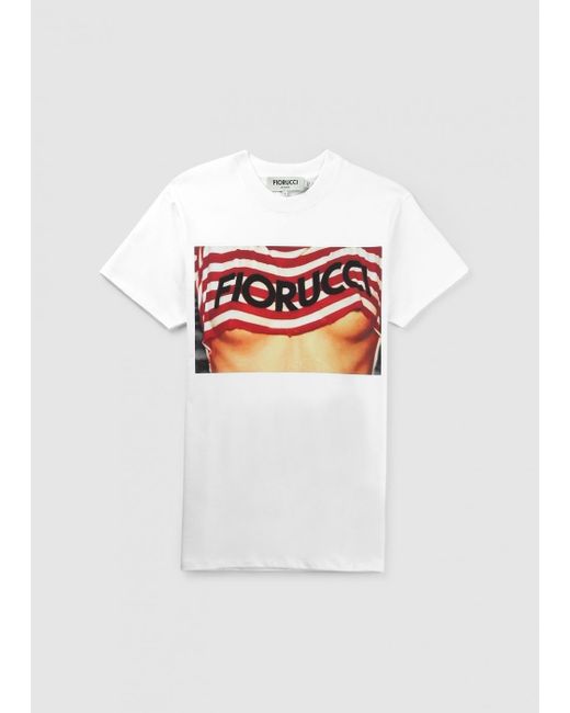 Fiorucci White Fc Torso T Shirt
