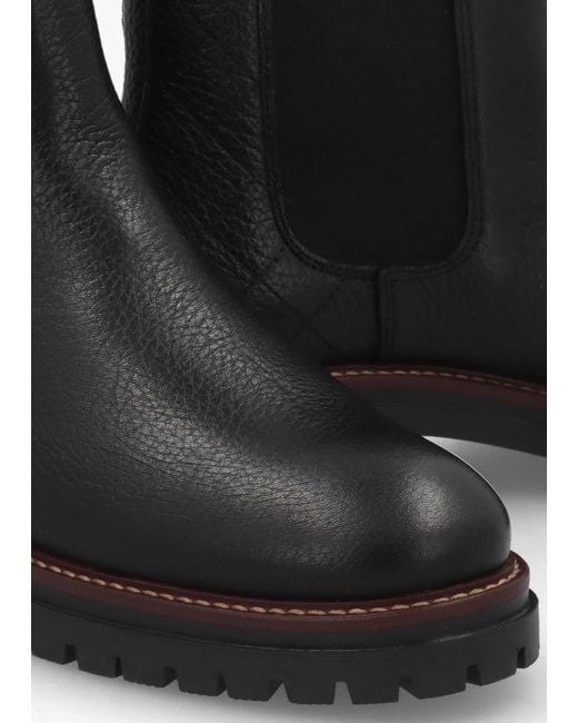 Barbour Black Evie Chelsea Boots