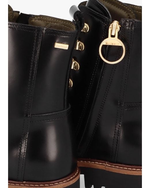 Barbour Black Blake Hiker Boots