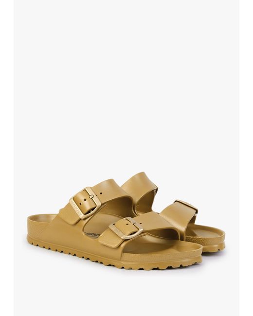 Birkenstock White Arizona Eva Glamour Two Bar Mules