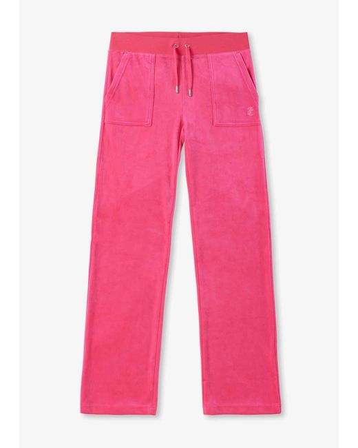 Juicy Couture Pink Del Ray Classic Pocket Lounge Pants