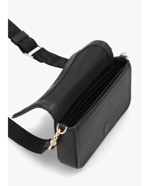 Marc Jacobs The Leather Mini Black Cross-body Bag