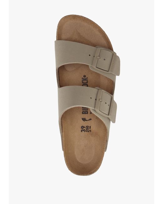 Birkenstock Multicolor Arizona Birko-flor Faded Khaki Two Bar Mules