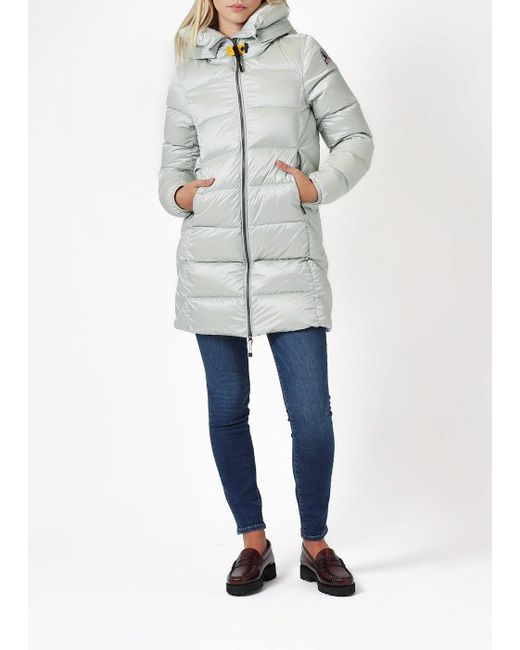 Womens southern nights longline puffer best sale jacket