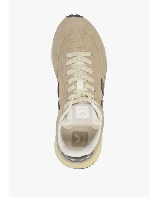 Veja Natural Rio Branco Ii Lite Nolyn Almond Sahara Eagle Trainers