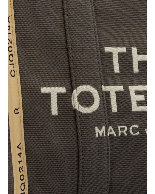Marc Jacobs Black The Jacquard Medium Bronze Green Tote Bag