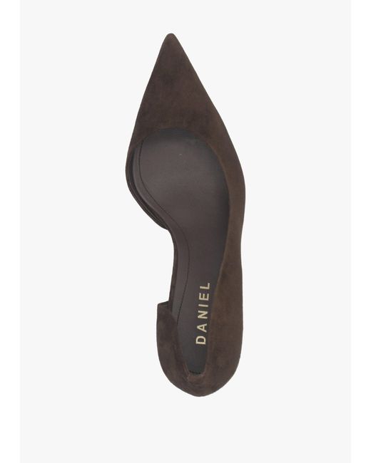 Daniel Brown Emma D'Orsay Mid Heel Court Shoes