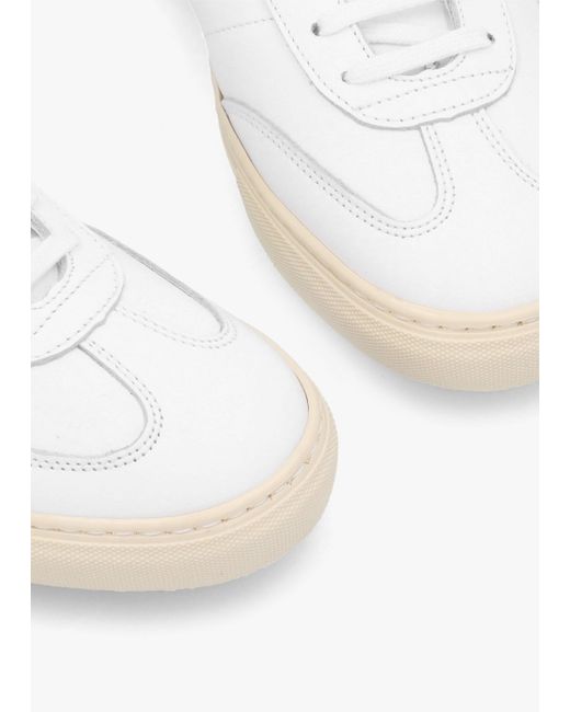 Daniel Thamby White Leather Low Profile Trainers
