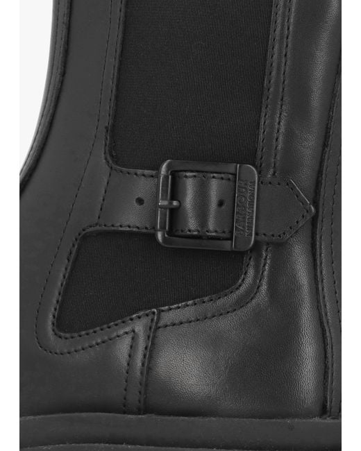 Barbour Black Milla Chunky Chelsea Boots