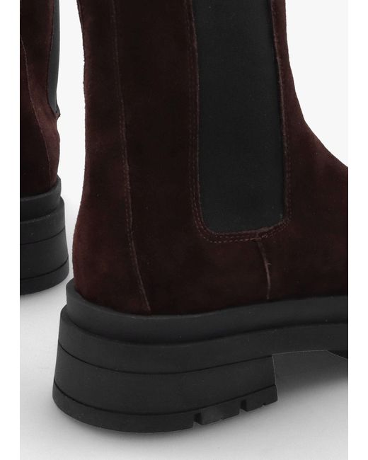 Daniel Black High Shalt Chunky Chelsea Boots