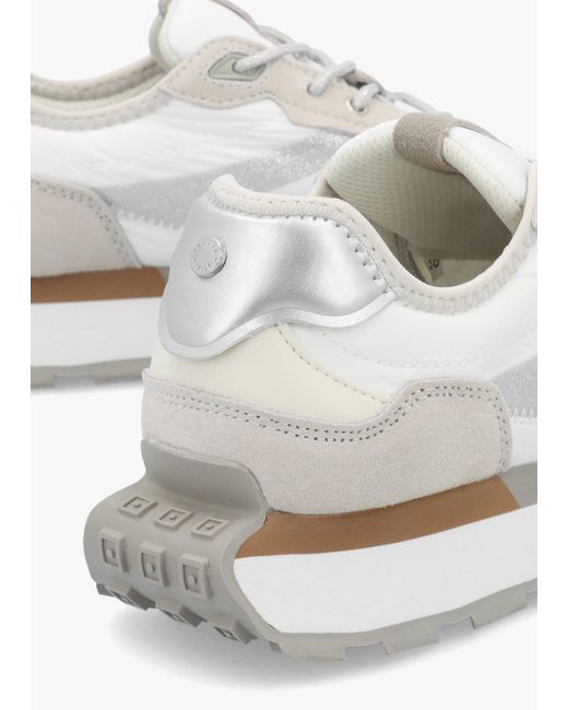 Moda In Pelle White Dorea & Lace Up Trainers