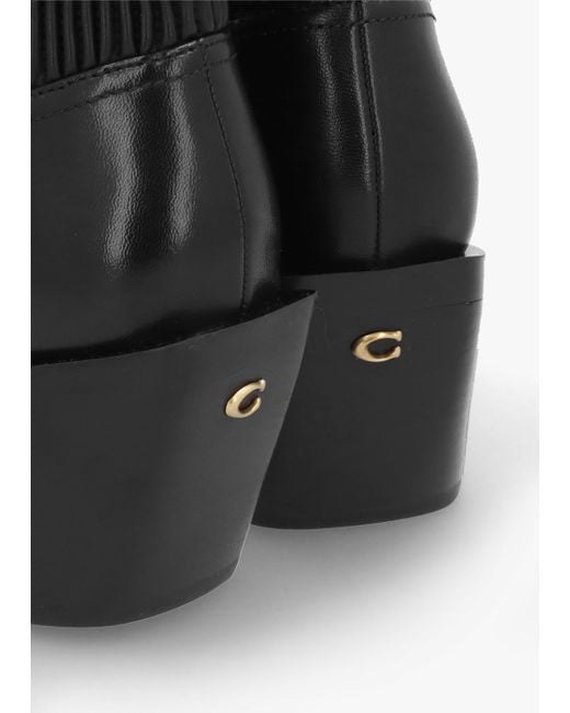 COACH Black Prestyn Bootie () Shoes