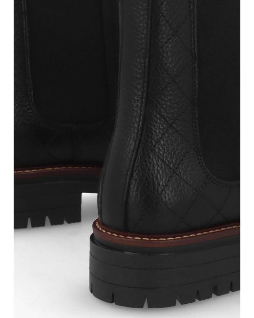 Barbour Black Evie Chelsea Boots