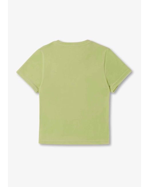 Juicy Couture Green Taylor Butterfly Velour Diamante T-shirt