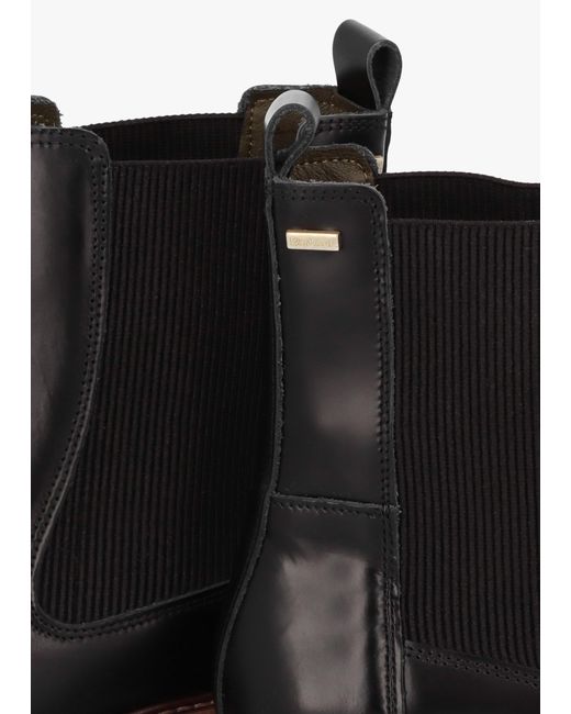 Barbour Black Harmby Chelsea Boots