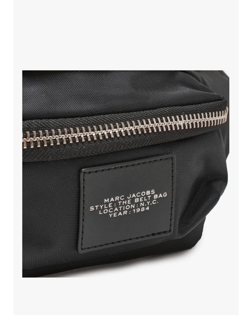 Marc Jacobs The Biker Black Nylon Belt Bag