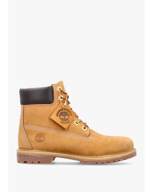 Timberland Brown Premium 6 Inch Waterproof Boots