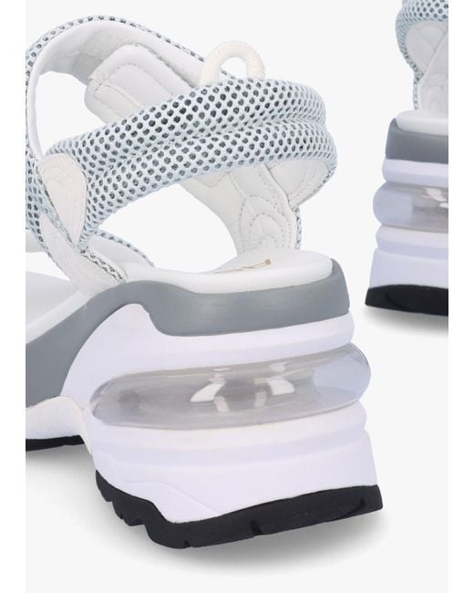 Ash Doxa Illusion White Transparent Wedge Sporty Sandals