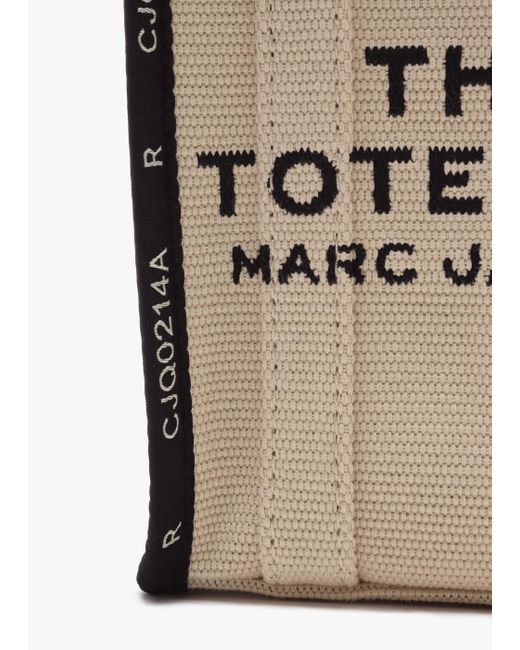 Marc Jacobs Natural The Jacquard Mini Warm Sand Cross-body Tote Bag