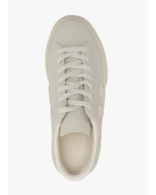 Veja White Campo Fured Chromefree Full Leather Pierre Trainers