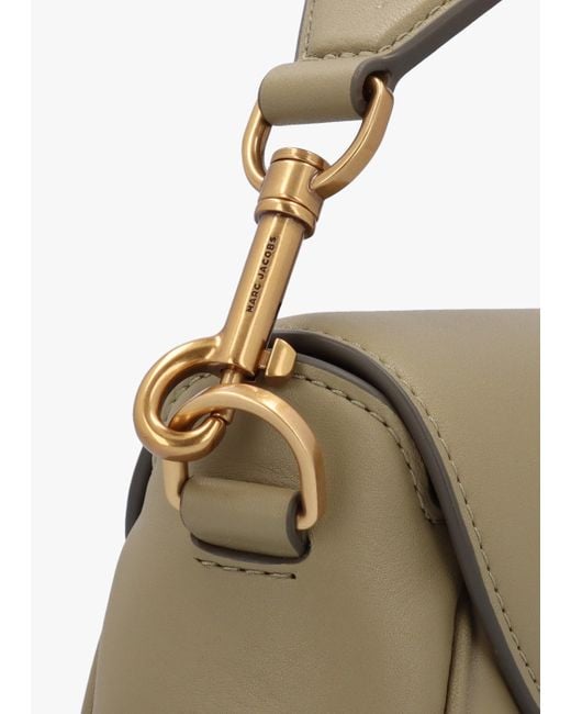 Marc Jacobs Multicolor The J Marc Small Light Moss Leather Saddle Bag