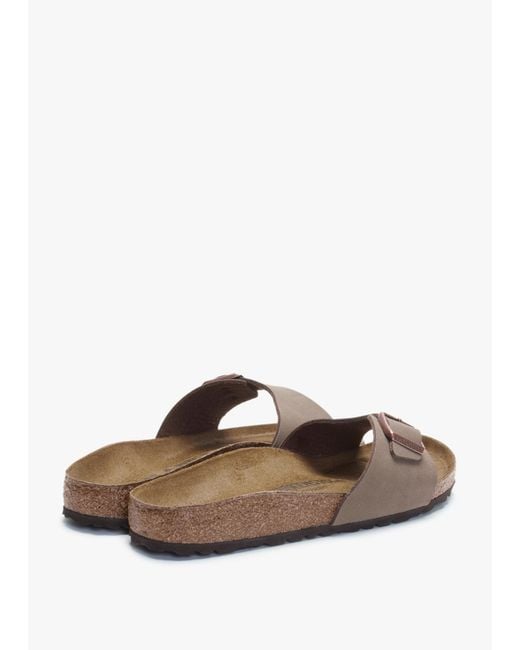 Birkenstock Brown Madrid Birko-flor Nubuck Mocca Mules