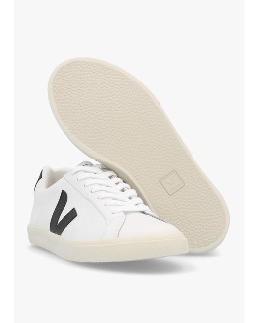 Veja White Esplar Logo Extra Trainers