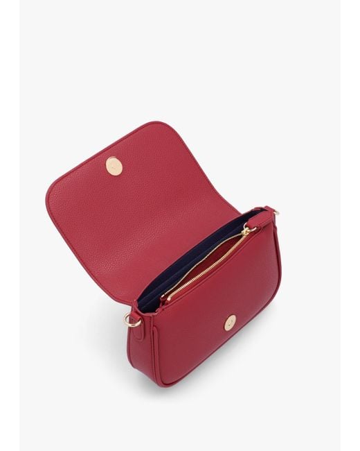 Emporio Armani Red Vino Tempesta Cross-body Bag