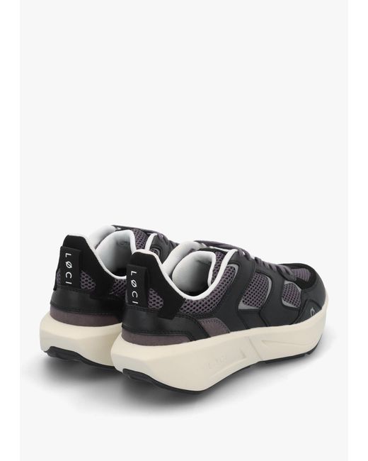 Loci White Vølt Dark Trainers