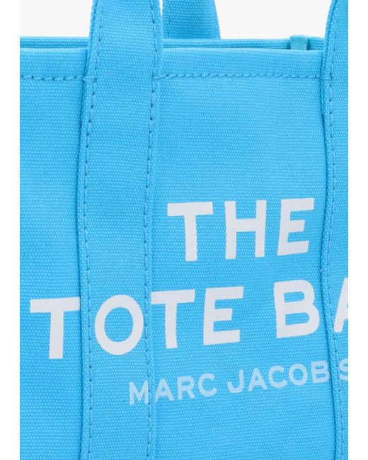 Marc Jacobs Blue The Canvas Small Aqua Tote Bag