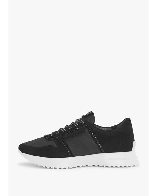 Kennel & Schmenger Black Pull Diamante Trainers