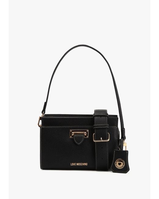 Love Moschino Black Click Nero Camera Bag
