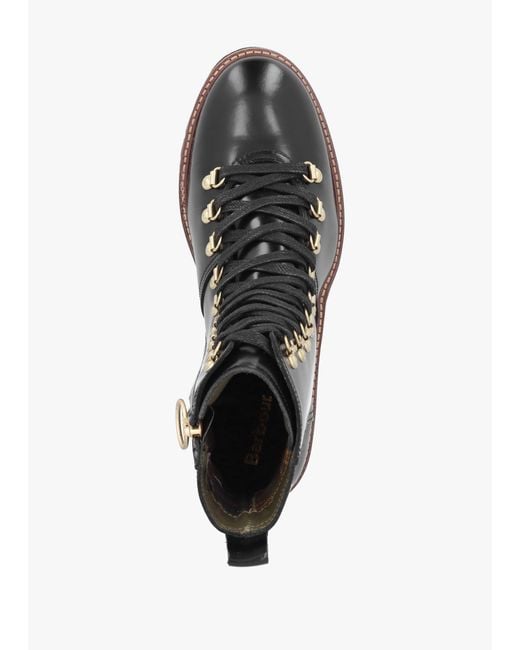 Barbour Black Blake Hiker Boots