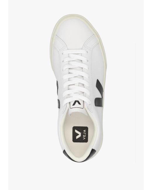 Veja White Esplar Logo Extra Trainers