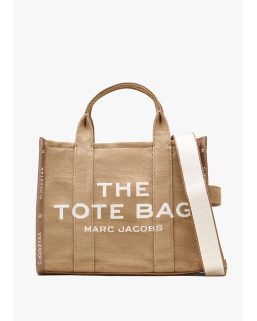 Marc Jacobs Natural The Jacquard Large Camel Tote Bag