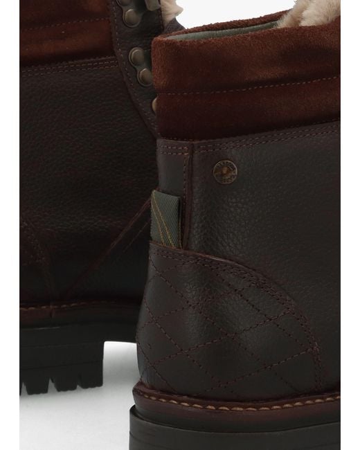 Barbour Black Bamburgh Hiker Boots