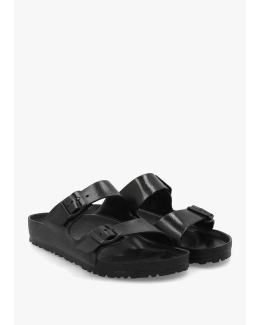 Birkenstock White Arizona Eva Two Bar Mules