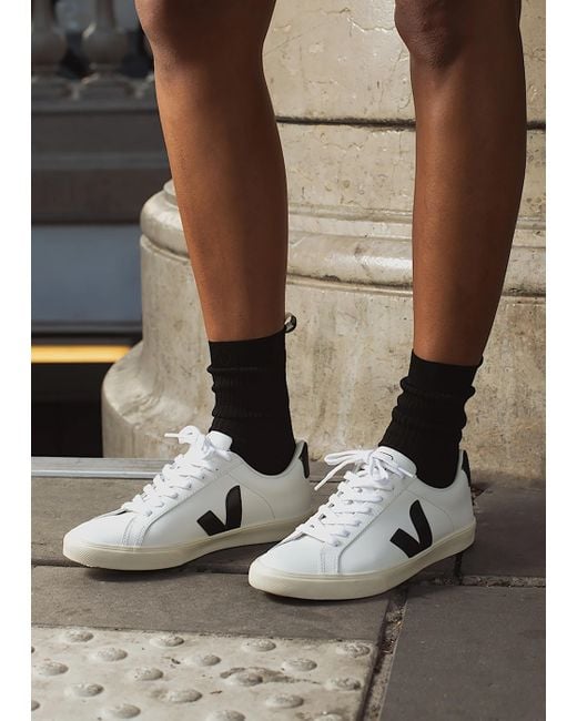 Veja White Esplar Logo Extra Trainers