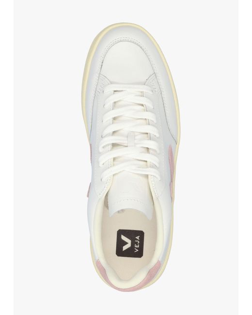 Veja White V-12 Leather Extra Babe Trainers