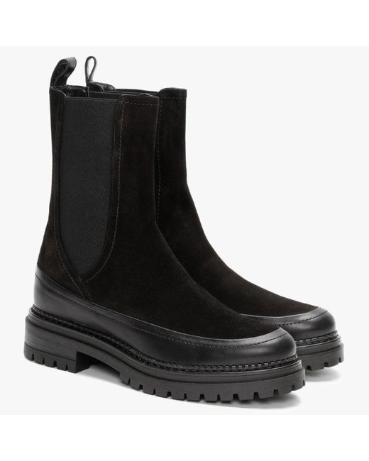 daniel suede chelsea boot