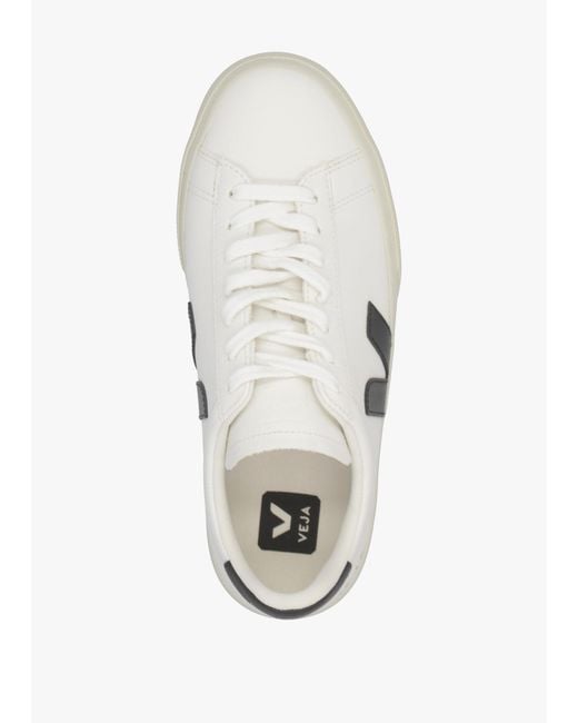 Veja White Campo Chromefree Leather Extra Trainers