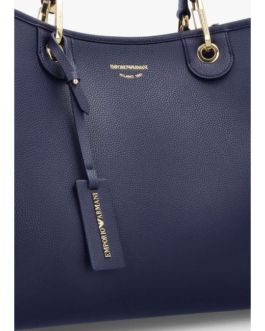 Estuche Emporio Armani Pebbled Leather - Hombre, Negro, Con Correa Y Tachuelas